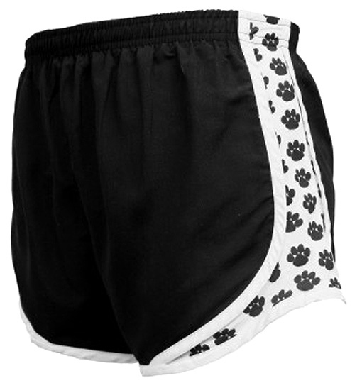 Boxercraft Womens Novelty Velocity Paw Print Short