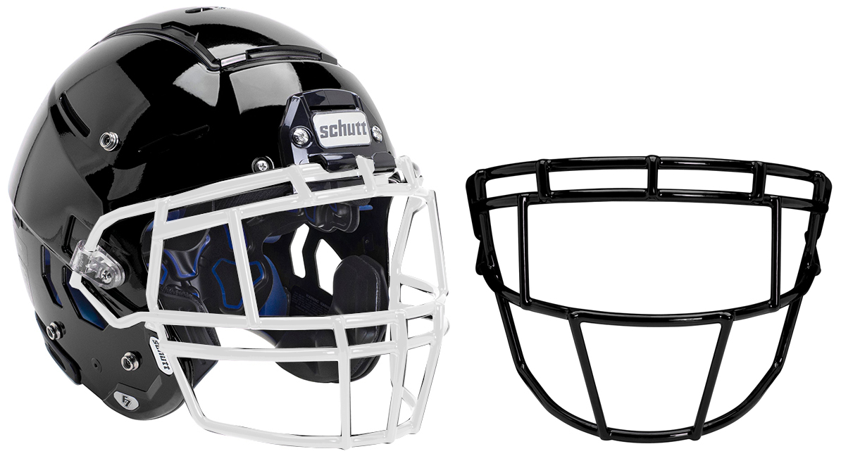 E193426 Schutt F7 VTD Collegiate Varsity Football Helmet & EGOP