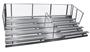 Gared Spectator Transportable 5 Row Bleachers With Aisles