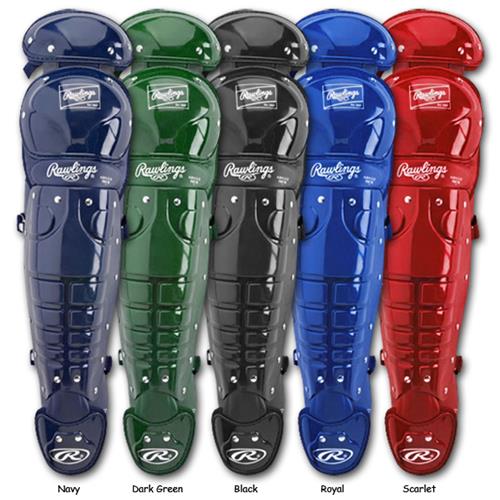 Rawlings Intermediate 16.5" Baseball Leg Guards Baseball Equipment & Gear