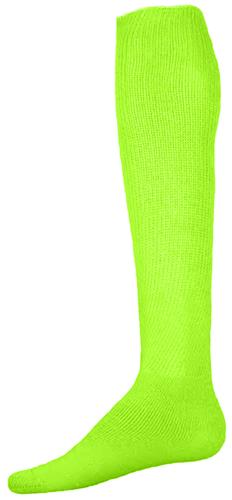 Adult (AM-Flo Pink), (AL-Flo Yellow) Fluorescent Knee High Tube Socks (1-Pair)