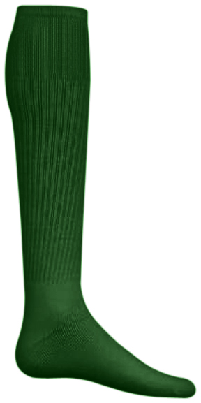 E193893 Adult Medium 9 11 Dark Green Knee High Athletic Socks 1 Pair 