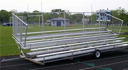Transportable Non-Elevated Bleachers (PREFERRED). Free shipping.  Some exclusions apply.