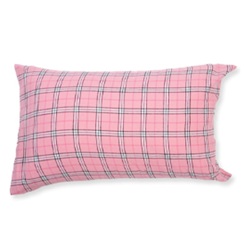 E19439 Boxercraft Pink/Black Flannel Pillowcases c/o