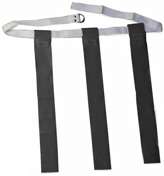 E194617 ASI Flag Football Adjustable 3 Flags Football Belts FBS3