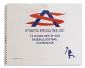 Athletic Specialties Baseball-Softball Scorebooks