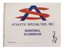 Athletic Specialties Basketball Scorebook SBK (Not Approved for High School Games)
