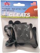 Athletic Specialties Retail Package (Set of 14) Football Cleats