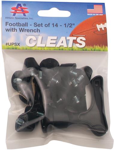Athletic Specialties Retail Package (Set of 14) Football Cleats