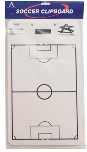 Athletic Specialties Soccer Write-On Plastic Clipboards