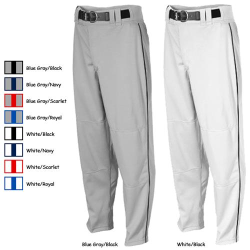Rawlings Adult Relaxed Fit Baseball Pants w/Piping