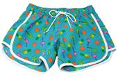 Adoretex Womens Fruits Printed Beach Board Shorts