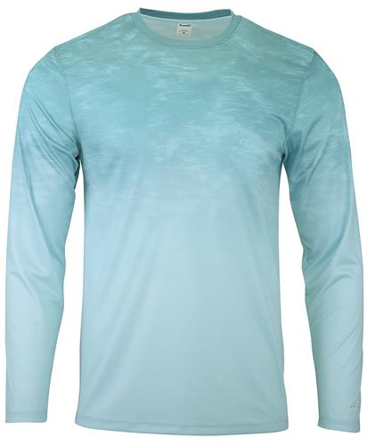 Paragon Montauk - Long Sleeve UPF50+ Oceanic Sublimated Performance Tee. Printing is available for this item.