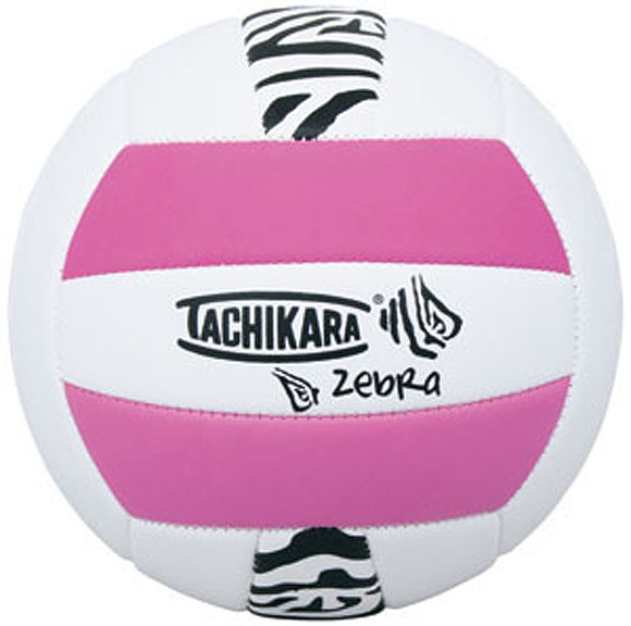 Tachikara SofTec Zebra Indoor/Outdoor Volleyball | Epic Sports