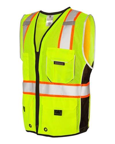 Kishigo Premium Black Series Heavy Duty Vest 1513-1514