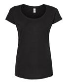 Tultex Women's Poly-Rich Scoop Neck T-Shirt 243