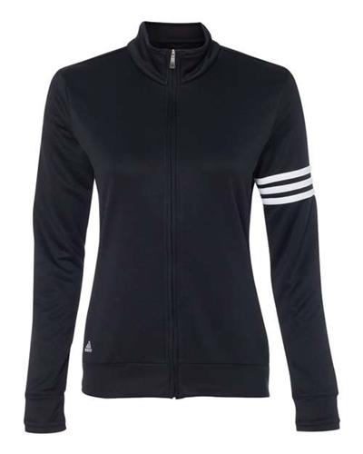 Adidas Women's 3-Stripes French Terry Full-Zip Jacket A191