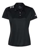 Adidas Women's 3-Stripes Shoulder Polo A325