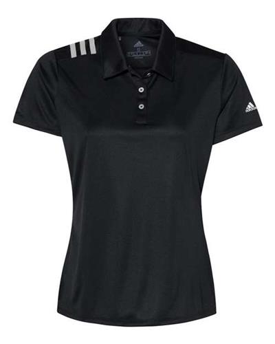 Adidas Women's 3-Stripes Shoulder Polo A325