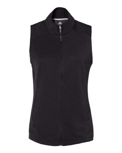 Adidas Women's Textured Full-Zip Vest A417