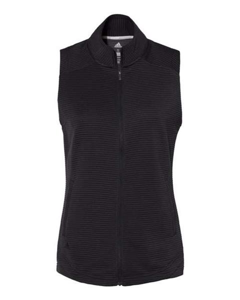 Adidas Women's Textured Full-Zip Vest A417
