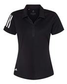 Adidas Women's Floating 3-Stripes Polo A481