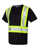 Kishigo Ev Series Enhanced Visibility Contrast Pocket T-Shirt B200-204