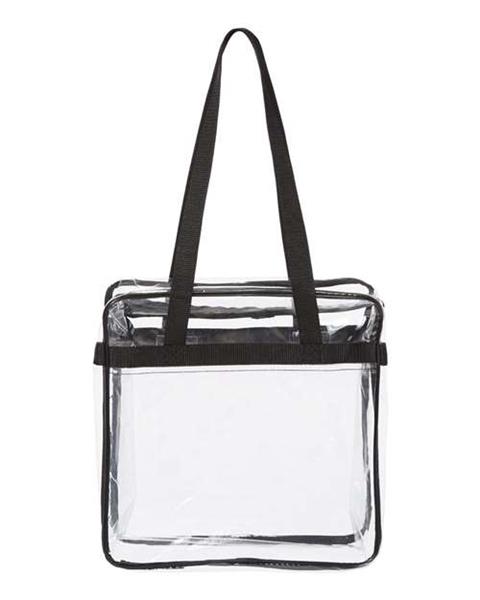 Oad Clear Tote With Zippered Top OAD5005 - Baseball Equipment & Gear