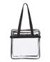 Oad Clear Tote With Zippered Top OAD5005