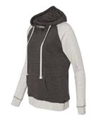 Mv Sport Womens Harper Raglan Hooded Sweatshirt W17127