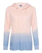 Mv Sport Women's French Terry Ombr Hooded Sweatshirt W20185