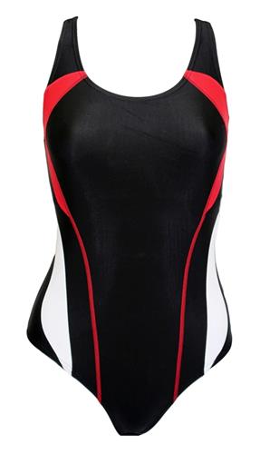 Adoretex Women Girls Xtra Life Lycra Backless Splice One Piece Swimsuit Swimming Equipment