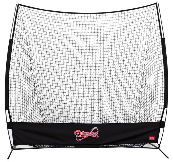 Diamond Replacement Base and Poles For Standard Catch Net Baseball Equipment & Gear