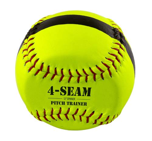 Bownet 12" Fastpitch 4-Seam Flat Spinner - Pitch Trainer Ball. Free shipping.  Some exclusions apply.