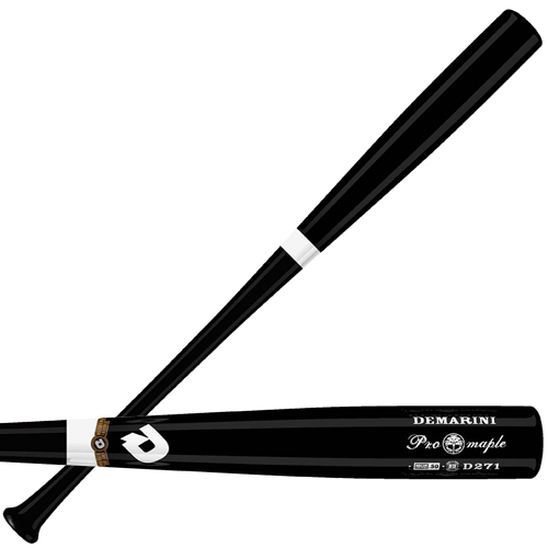 DeMarini D271 Pro Maple Wooden Baseball Bats. Free shipping and 365 day exchange policy.  Some exclusions apply.