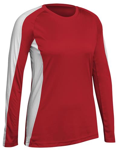 Champro Long Sleeve Women's Girls Triumphant Volleyball Jersey VJ8. Printing is available for this item.