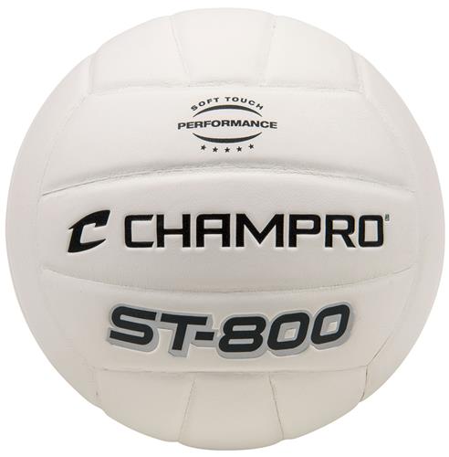 Champro Soft Touch Pro Performance Volleyball White VBST800