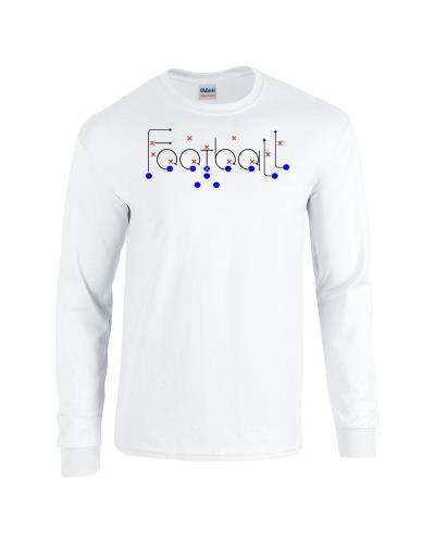 Epic PerfectPlayWhite Long Sleeve Cotton Graphic T-Shirts. Free shipping.  Some exclusions apply.