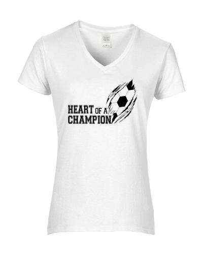 Epic Ladies RipShirtSoccer V-Neck Graphic T-Shirts. Free shipping.  Some exclusions apply.