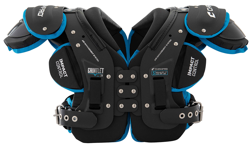 E195625 Champro GAUNTLET 3 Adult Football Shoulder Pads FSPG3