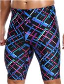 Adoretex Adult/Youth Printed Cross Puzzle Swim Jammer