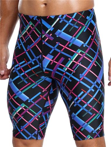 Adoretex Adult/Youth Printed Cross Puzzle Swim Jammer
