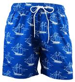 Adoretex Adult/Youth Sail Boat Printed Swim Board Shorts w/Mesh Lining Adoretex Adult/Youth Sail Boat Printed Swim Board Shorts w/Mesh Lining