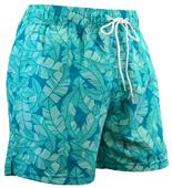 Adoretex Adult Leaf Printed Swim Board Shorts w/Mesh Lining Adoretex Adult Leaf Printed Swim Board Shorts w/Mesh Lining