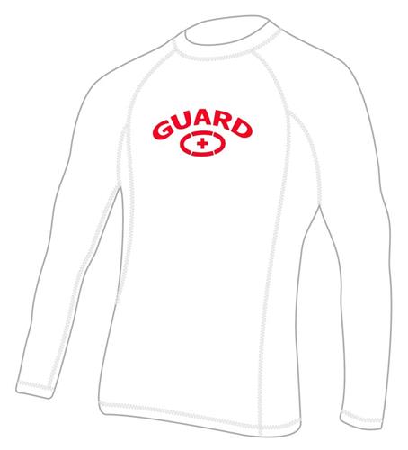 Adoretex Adult Lifeguard UPF 50+ Long Sleeve Rash Guard Swim Shirt
