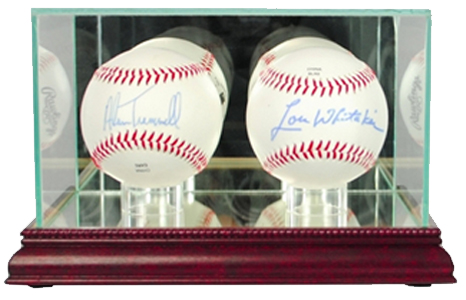 Perfect Cases "Double Baseball" Display Cases
