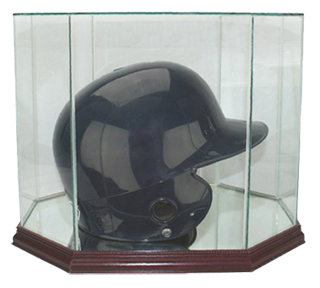 Perfect Cases Octagon Batting Helmet Display Case