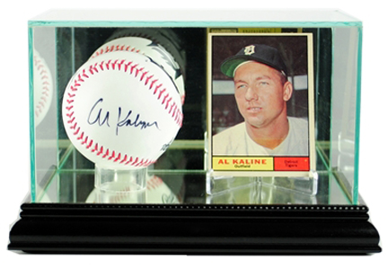 baseball card and ball display case BCW Acrylic Gold Glove Baseball Display Case main image 1