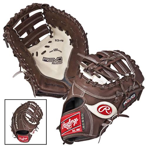 Rawlings Revo 550 13" First Base Softball Gloves Baseball Equipment & Gear