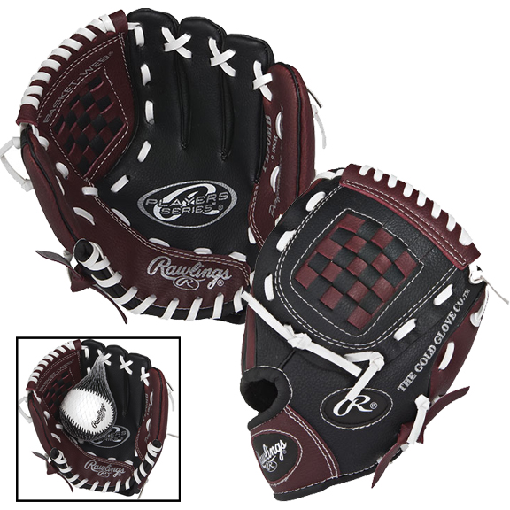 RAWLINGS - Serie Players Youth Tball/Guante de béisbol, 9 pulgadas